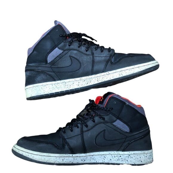 RARE 2015 Nike Air Jordan 1 Mid Holiday Size 12 - Picture 12 of 16